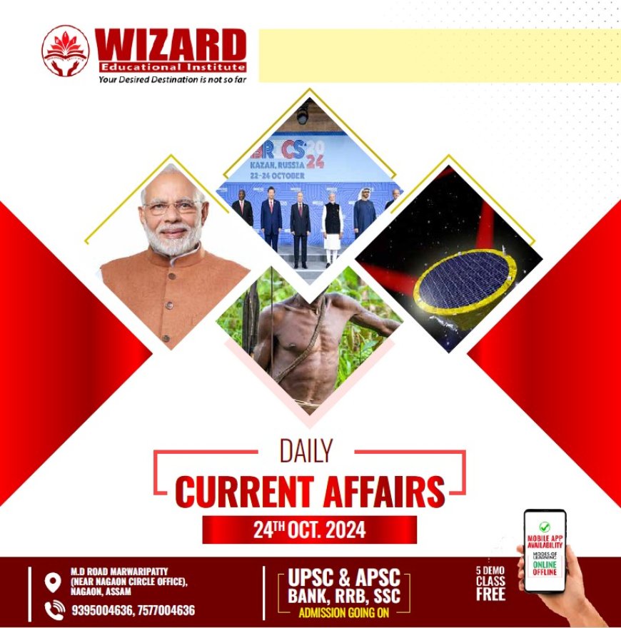 Current Affairs - 24 October 2024