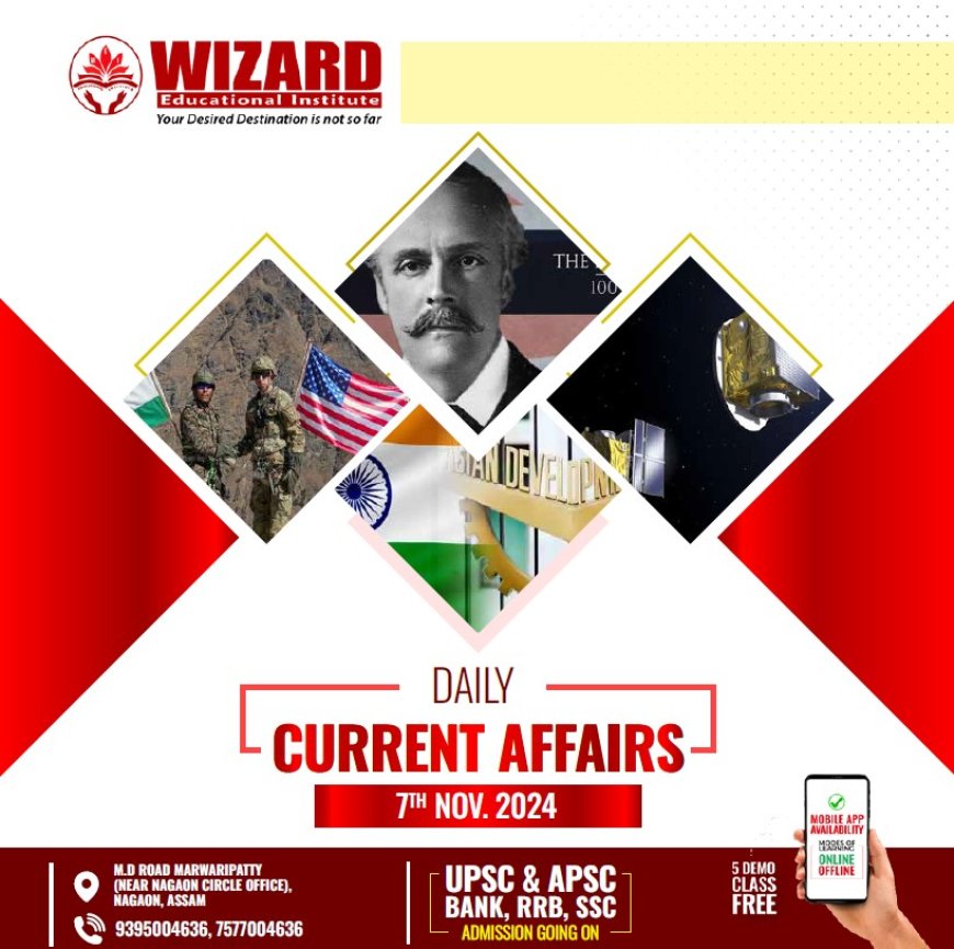 Current Affairs - 07 - November , 2024