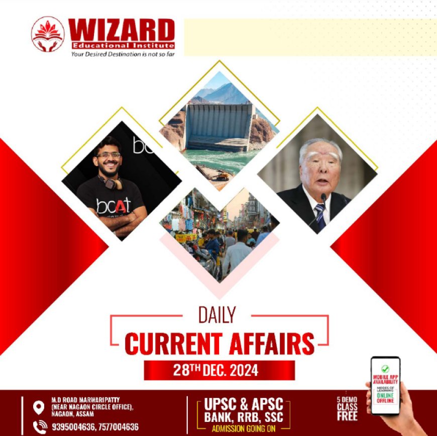 Current Affairs 28 December 2024