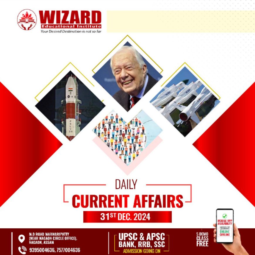 Current Affairs 31 December 2024