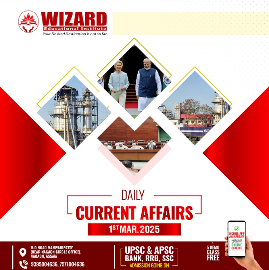 Current Affairs 01 March 2025