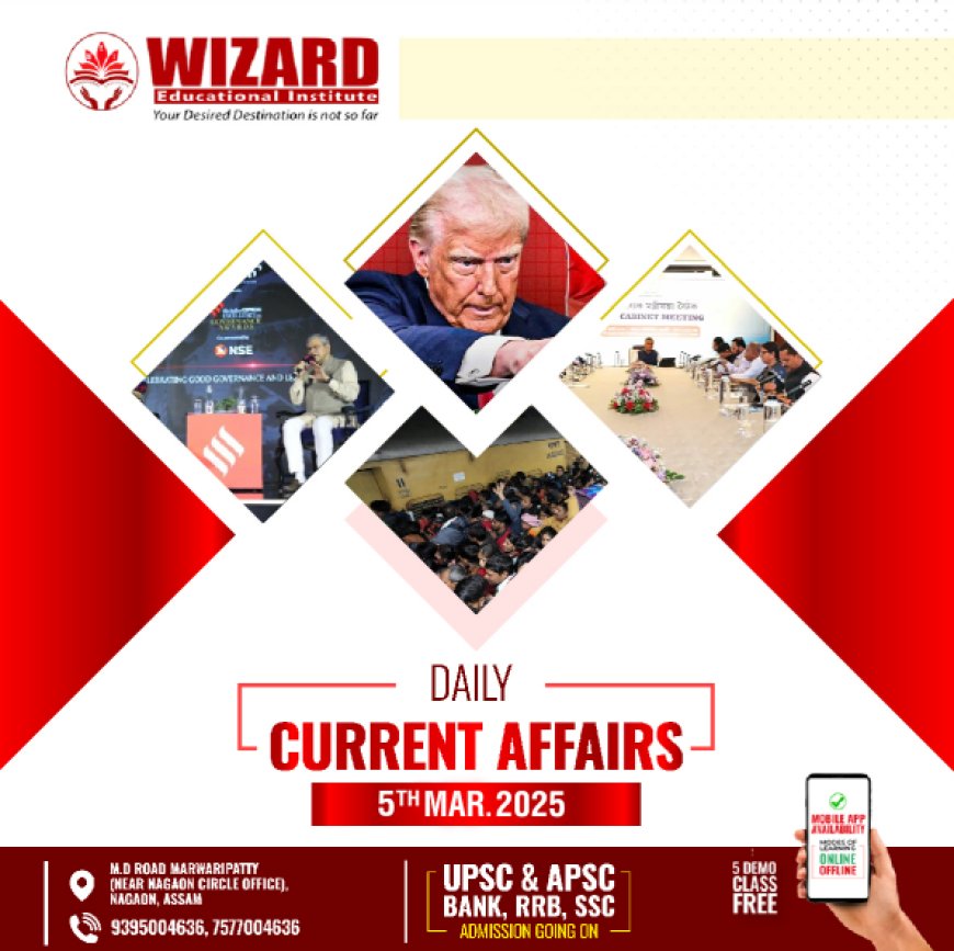 Current Affairs 05 March 2025