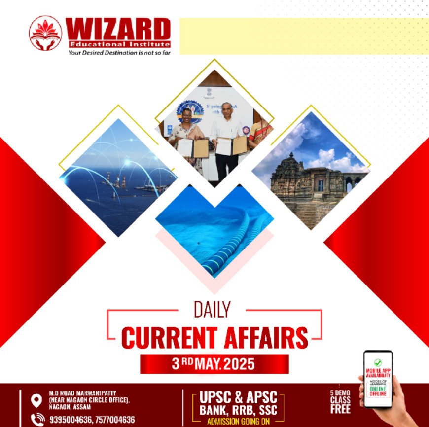 Current Affairs 3rd May 2025