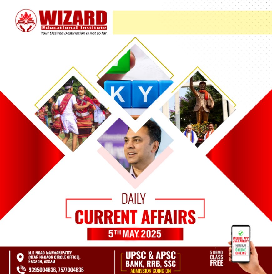 Current Affairs 5th May