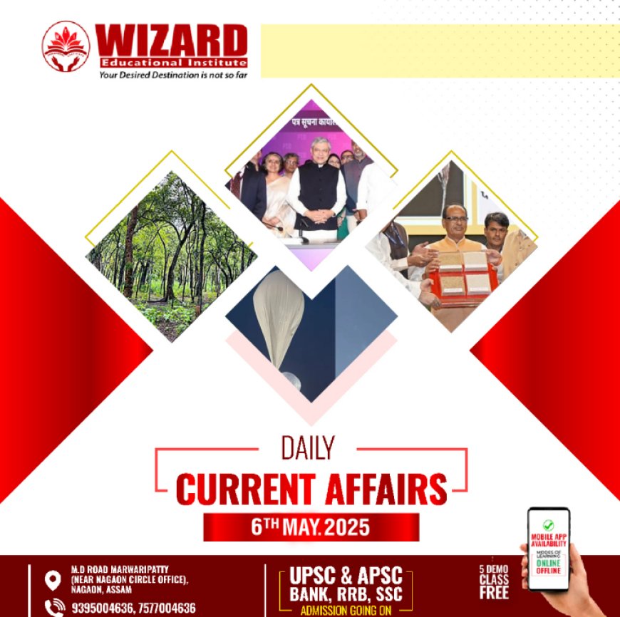 Current Affairs 6th May