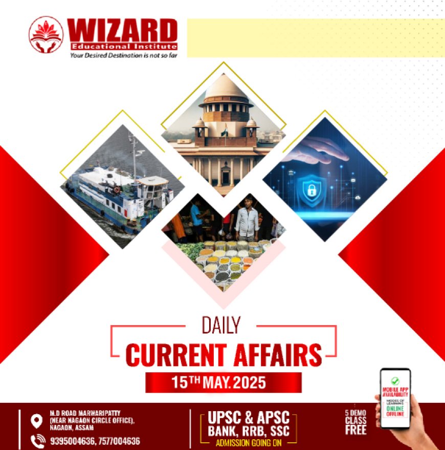 Current Affairs 15th May