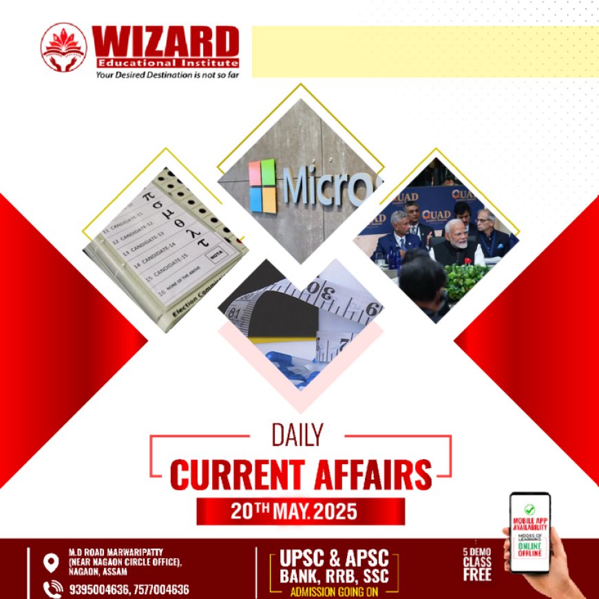 Current Affairs 20th May
