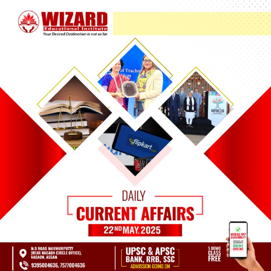 Current Affairs 22nd May
