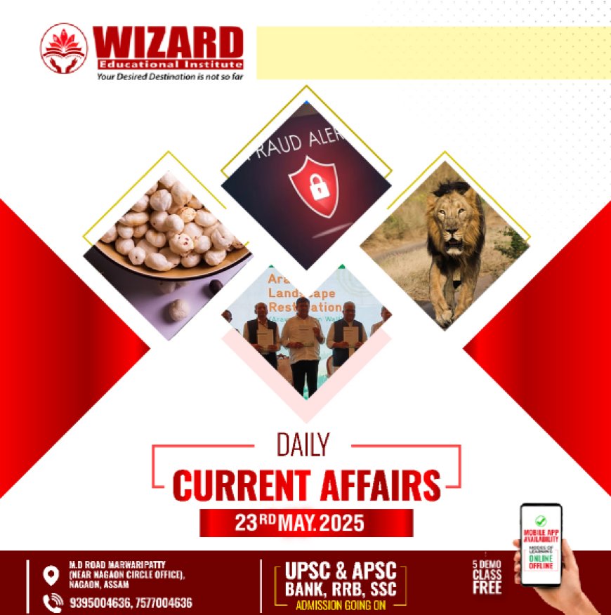 Current Affairs 23rd May