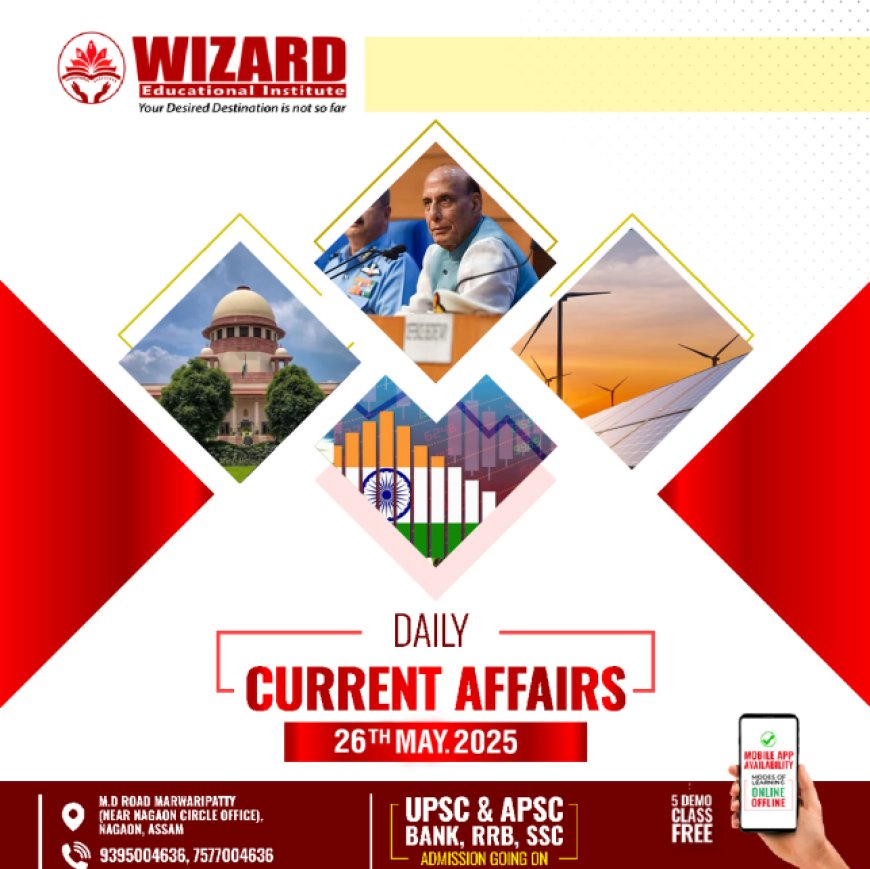 Current Affairs 26th May