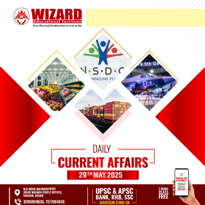 Current Affairs 29th May