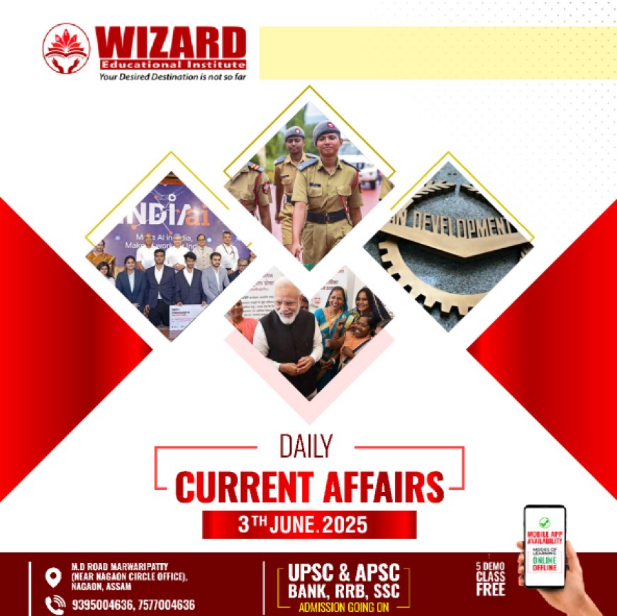Current Affairs 3rd June