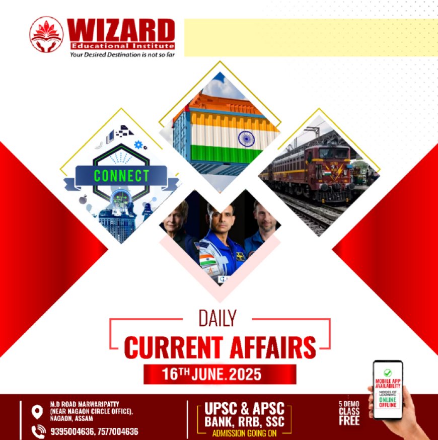 Current Affairs 16th June 2025