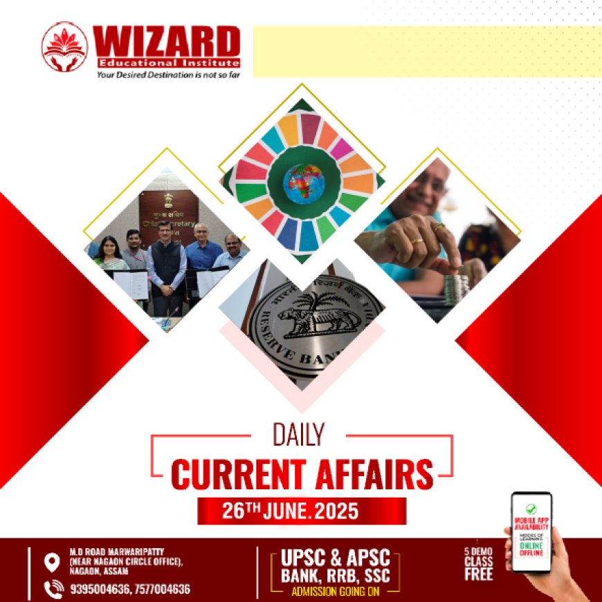 Current Affairs 26th June 2025